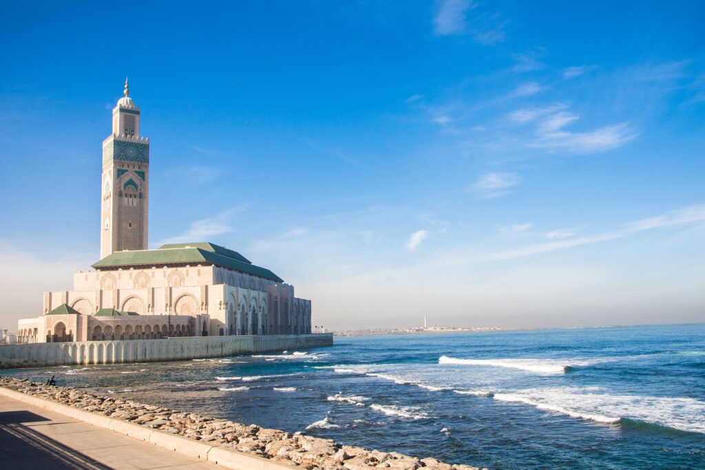 Casablanca coastline