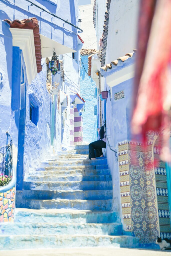 Chefchaouen stairs