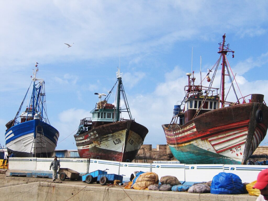 Essaouira boat