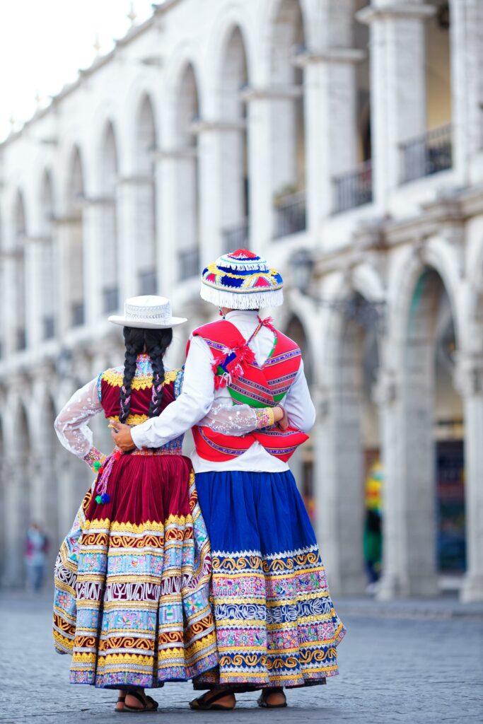 colorful peru