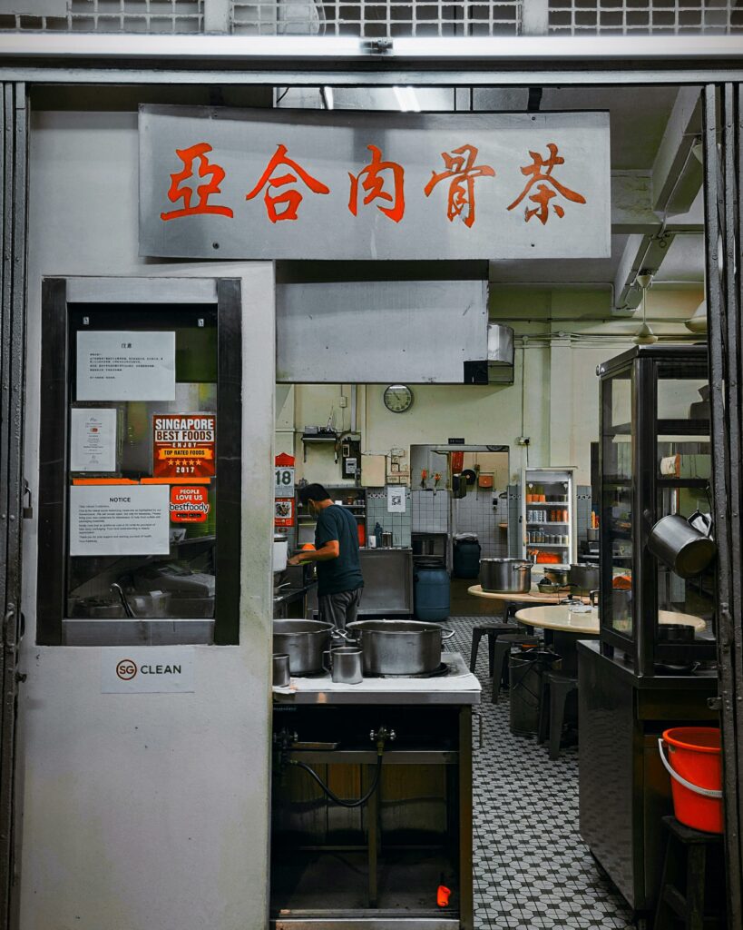 Restaurant in Chinatown Singapore