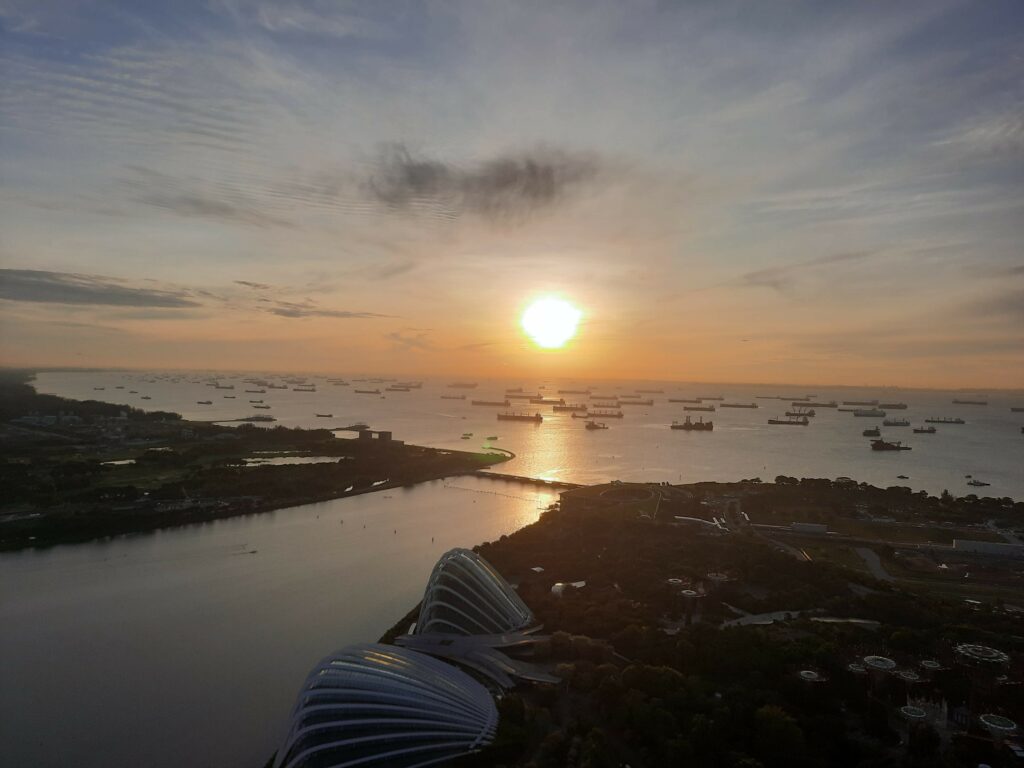 Sunset from the Skypark