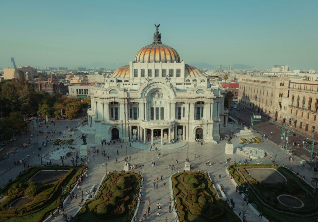 Mexico-City, Palacio de Bellas Artes