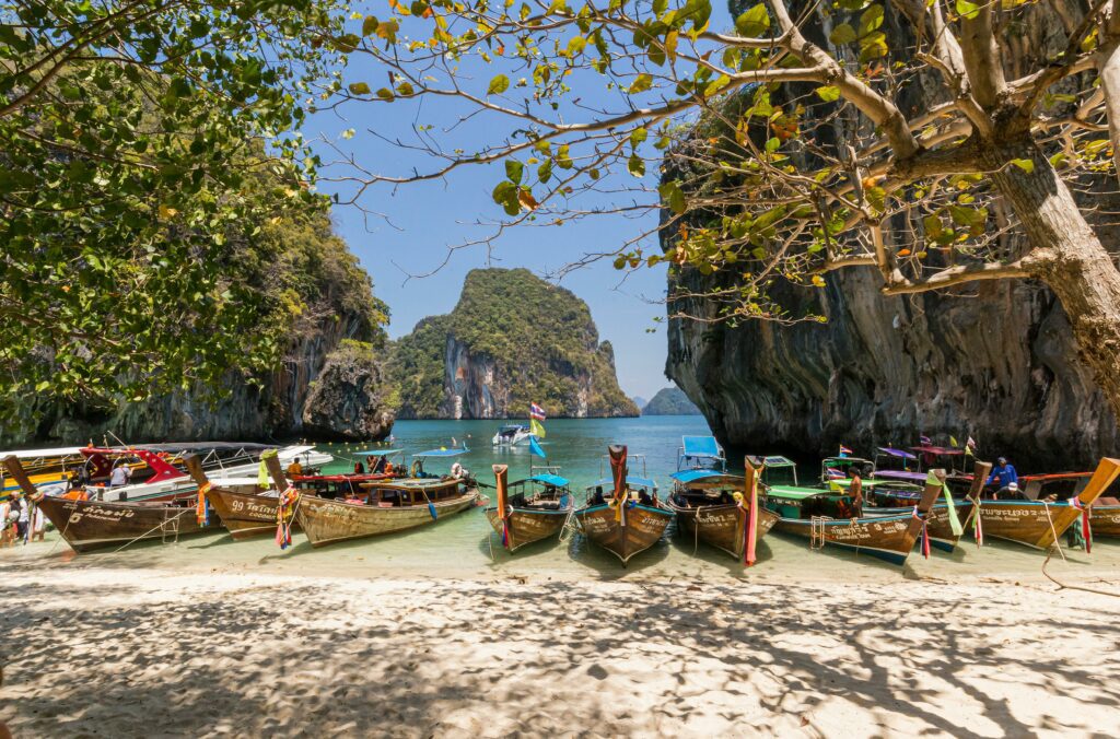 Andaman Sea, boats