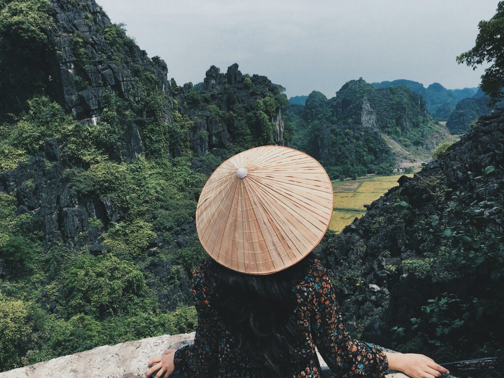 Ninh Binh, panoramic view