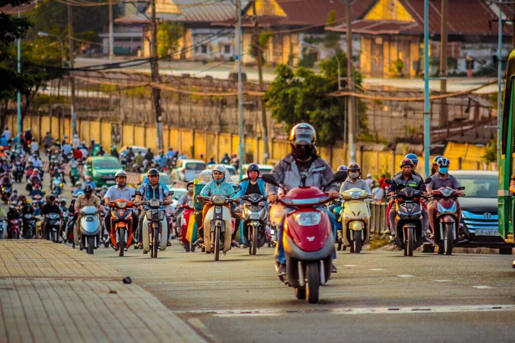 Ho Chi Minh, scooter