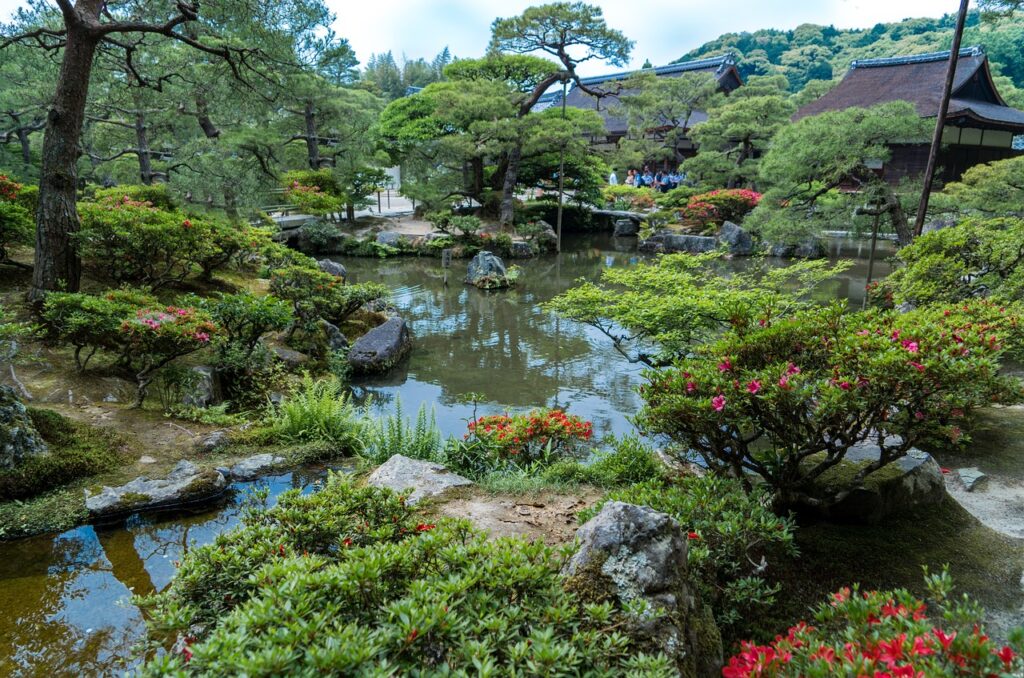 Ginkaku-ji garden