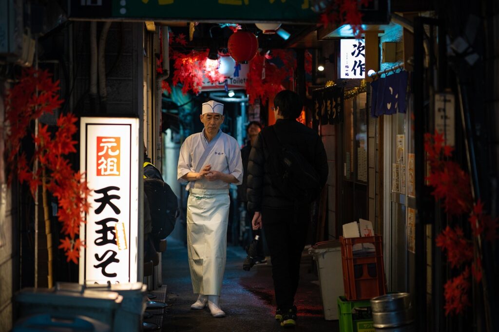 Dining in Tokyo