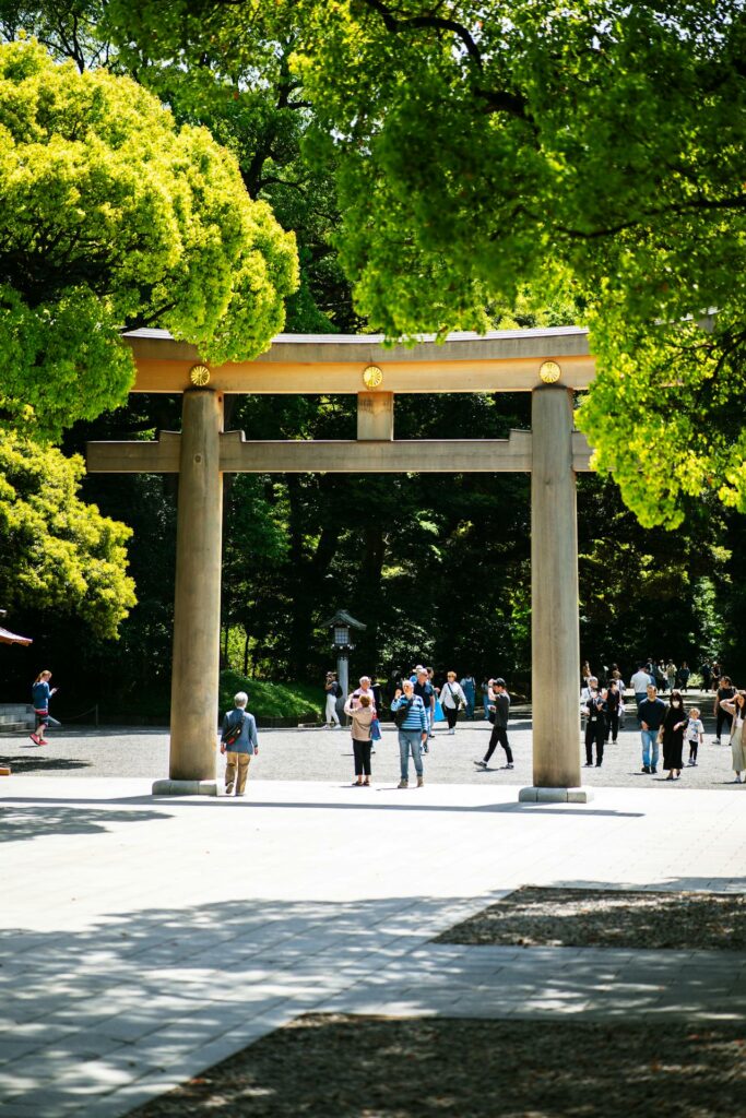 Meiji Shrine Main Torii Gate