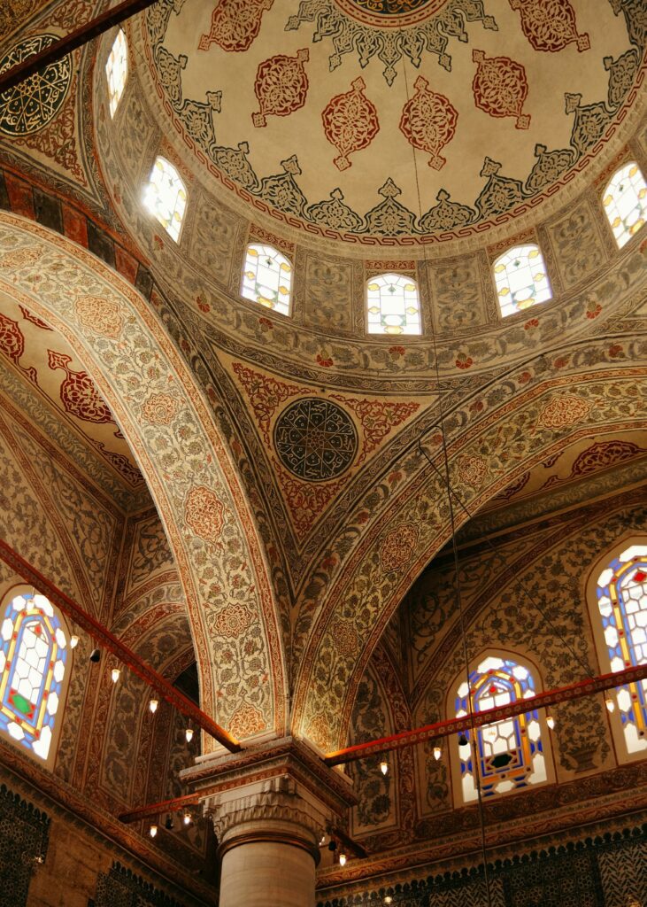 Inside Blue Mosque