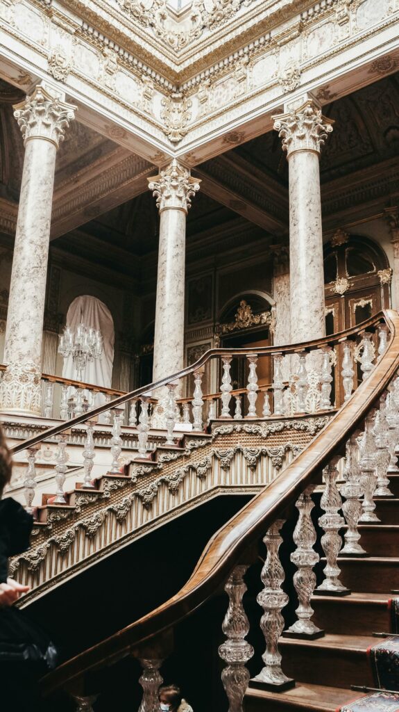 Inside Dolmabahçe Palace