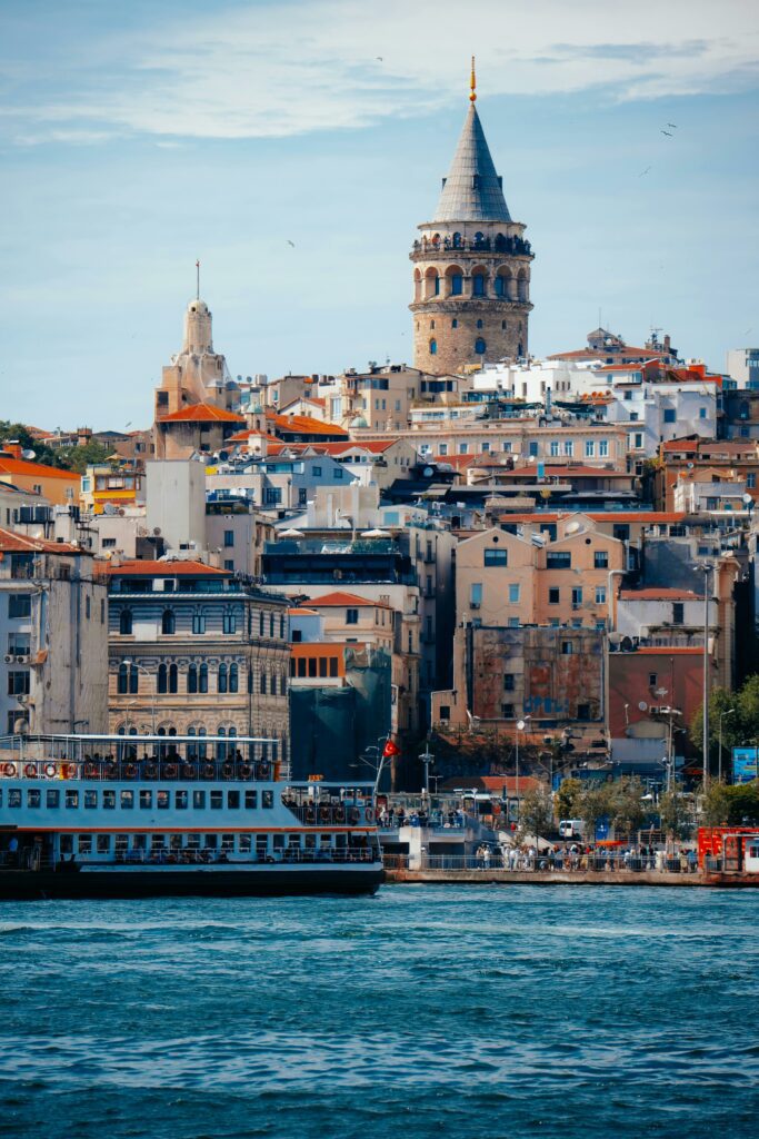 Istanbul and the Galata tower