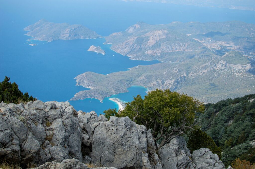 Aeroila view of Ölüdeniz