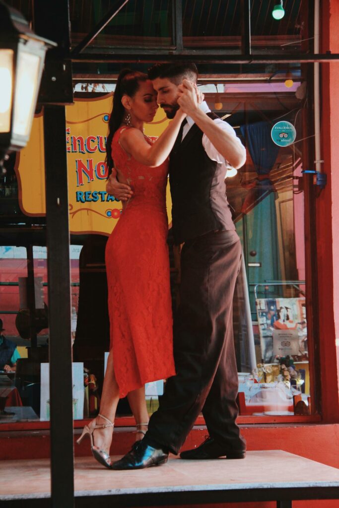 Dancing Tango in Argentina