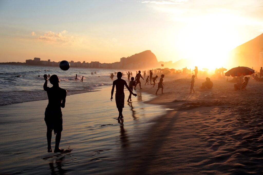 Copacabana beach