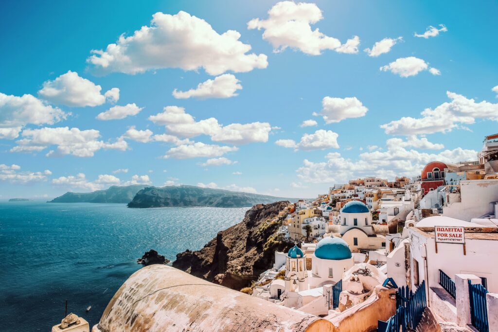 View of Santorini