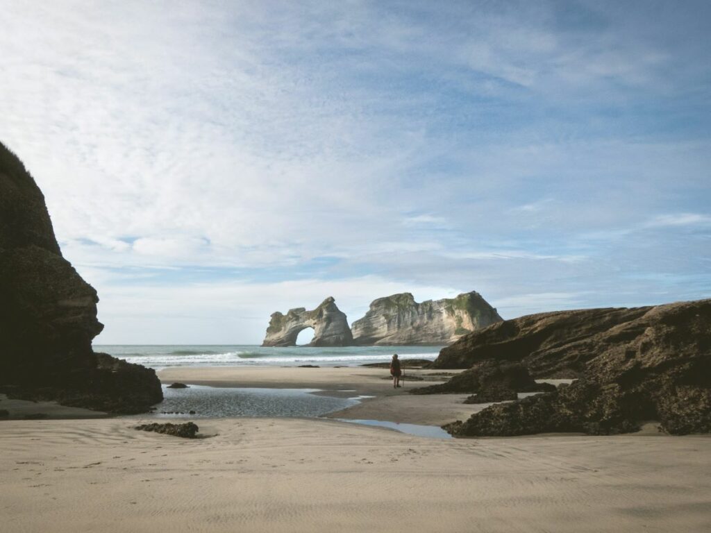 Wharariki Beach