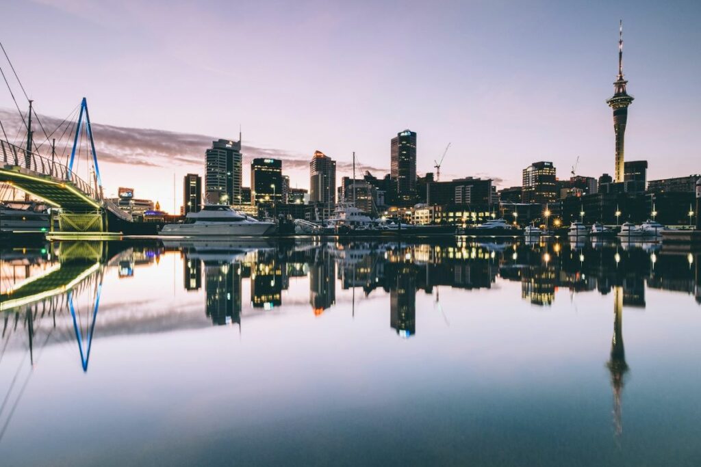 Auckland from Viaduct Harbour