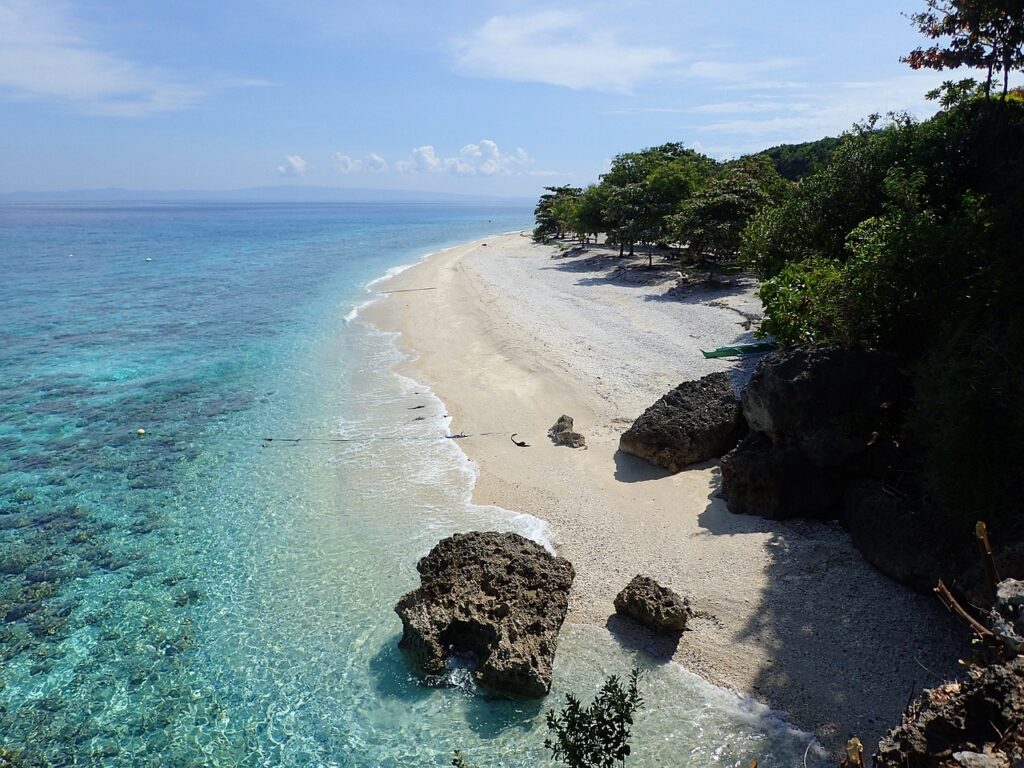 Cebu, White Beach in Moalboal