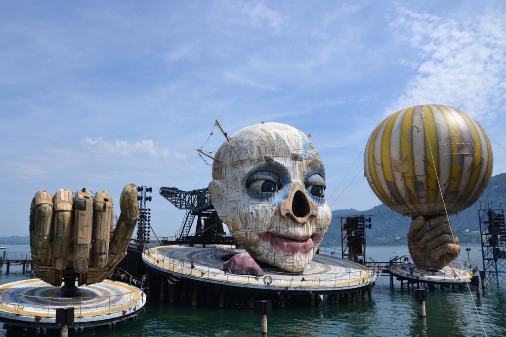 Bregenz, centerpiece of the festival