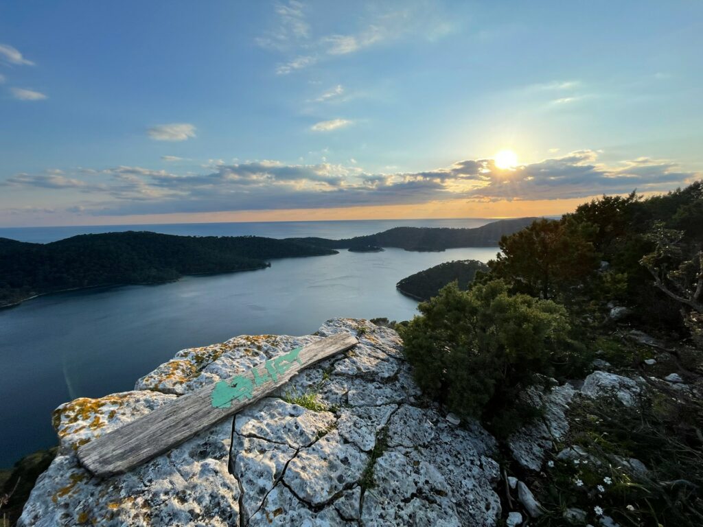 Mljet National Park sunset