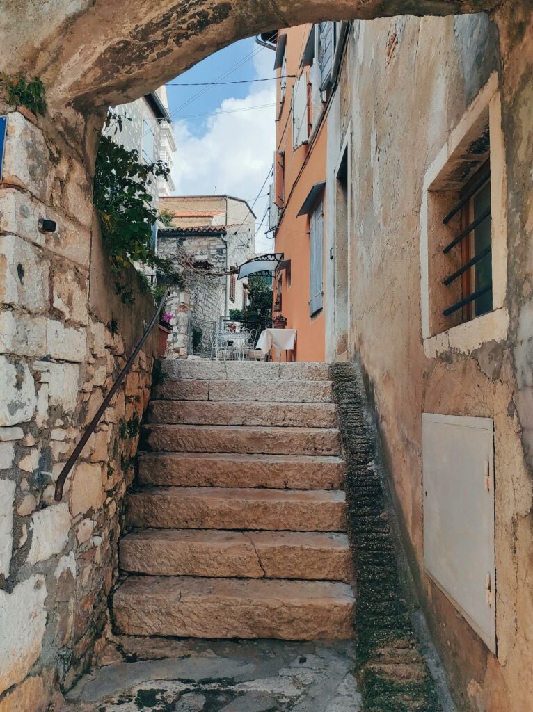 Rovinj stairs