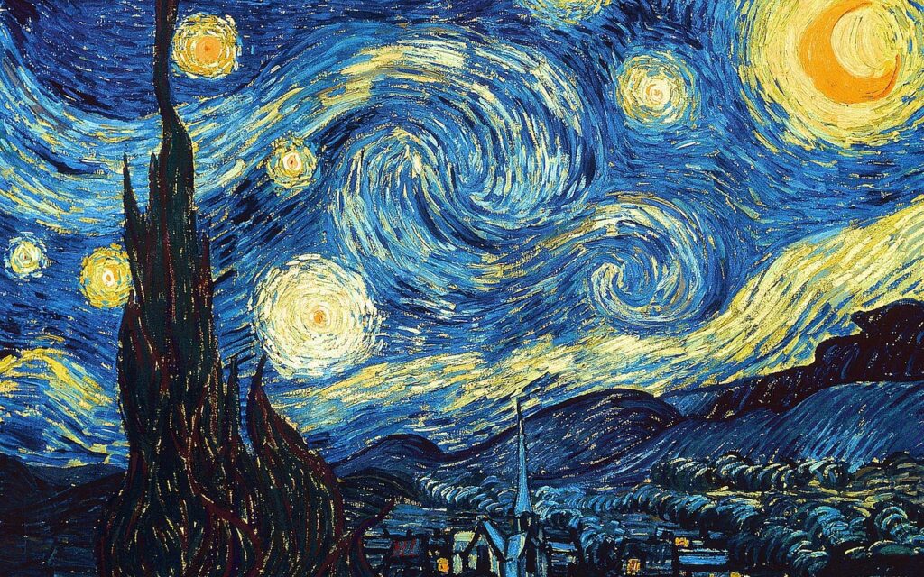 Amsterdam, The Starry Night - Van Gogh