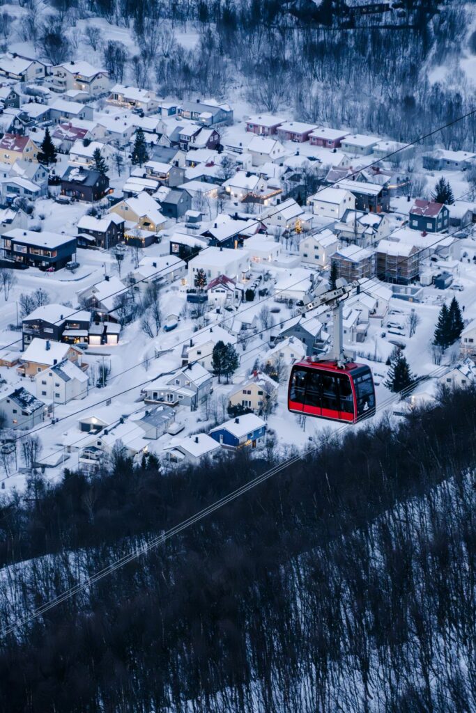 Tromso cable car, Norway