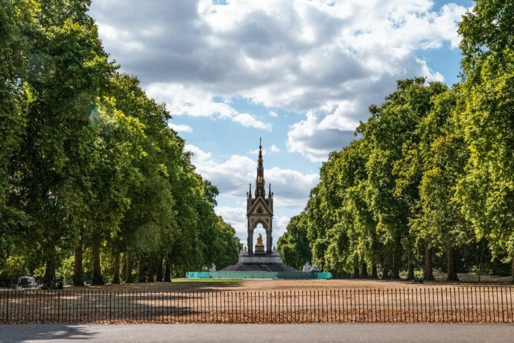 Albert Memorial Hyde Park, London, UK