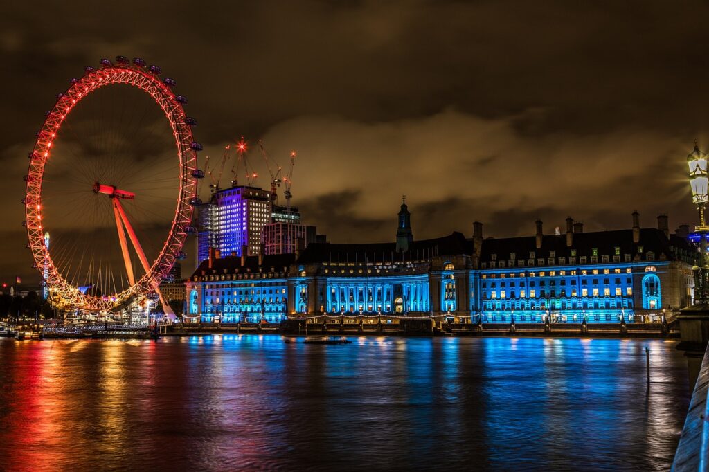 UK, London, London Eye