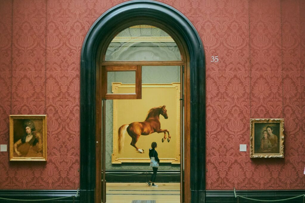 National Gallery, Whistlejacket, London, UK