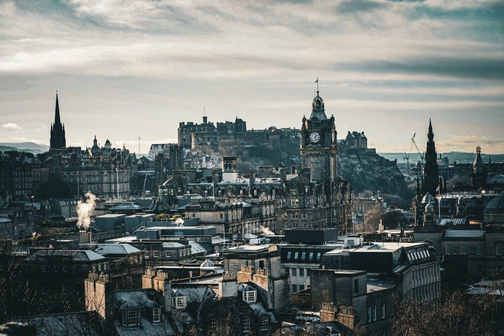 Capital of Scotland Edinburgh