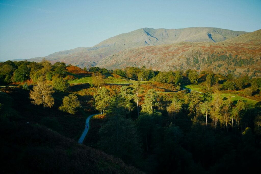 Tarn Hows at Lake District national park