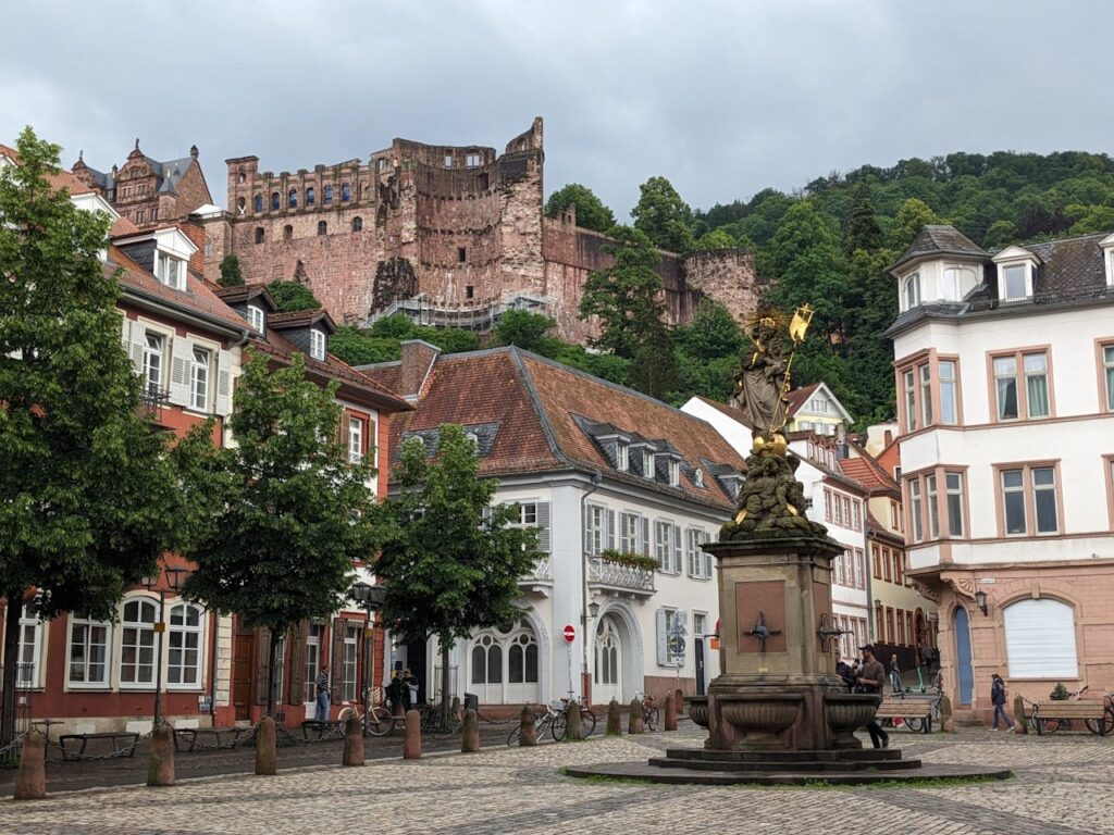 Castle and Oldtown of Heidelberg