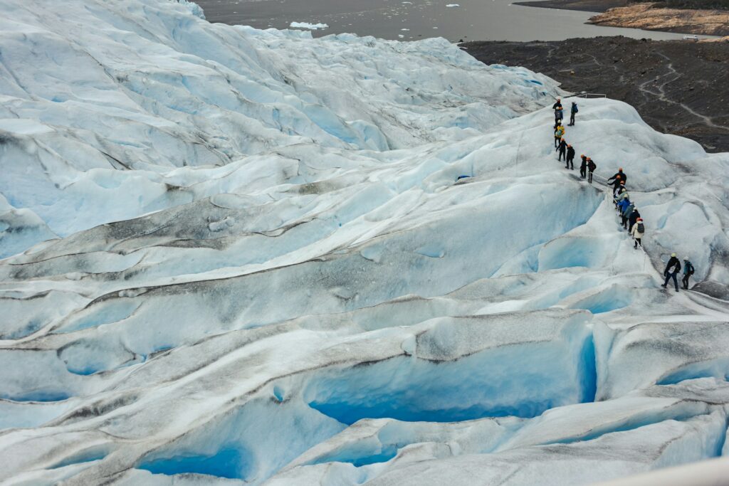 hiking on Iceberg