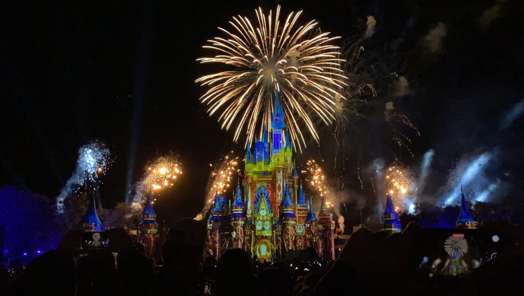 Fireworks Disneyland Paris