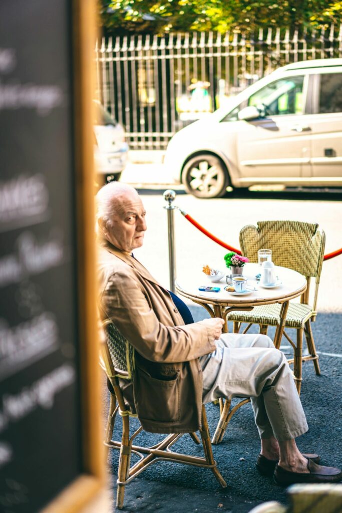 Café in Marais Paris