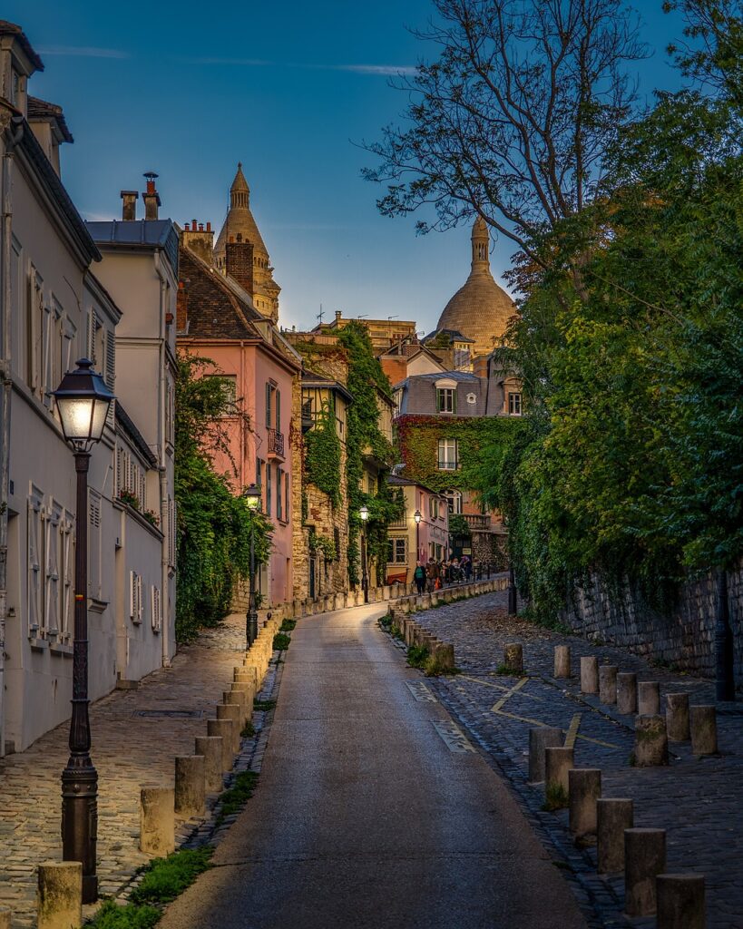 Montmartre streets