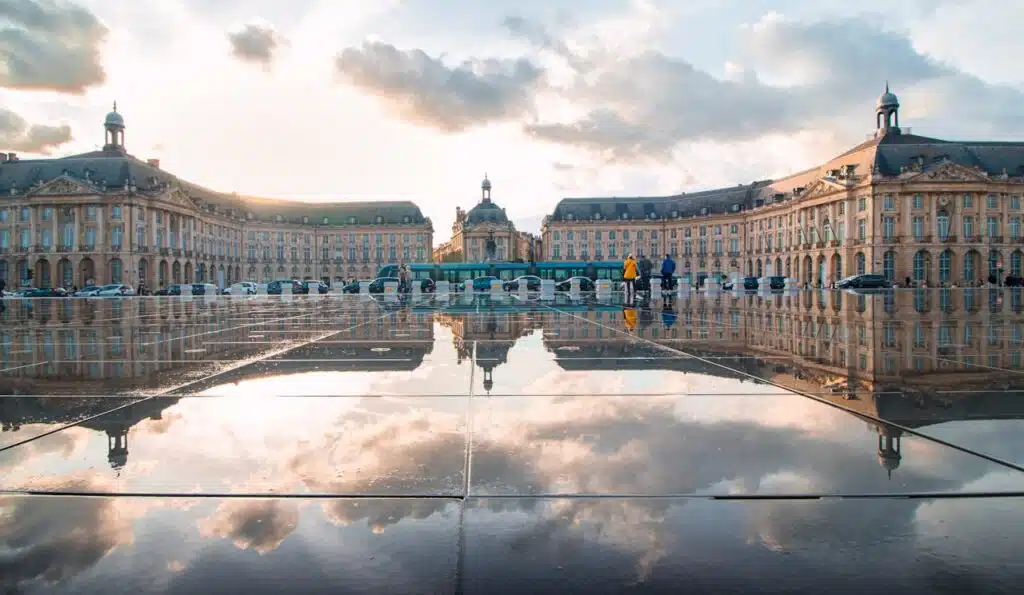 Miroir D'eau in Bordeaux