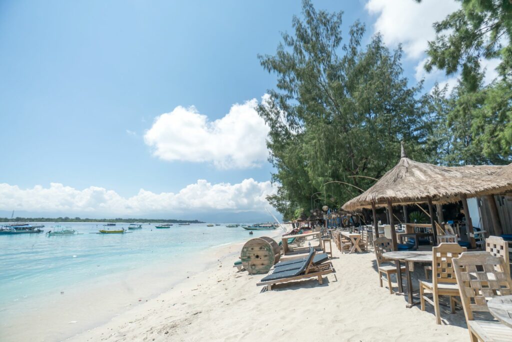 Beach in Gili island