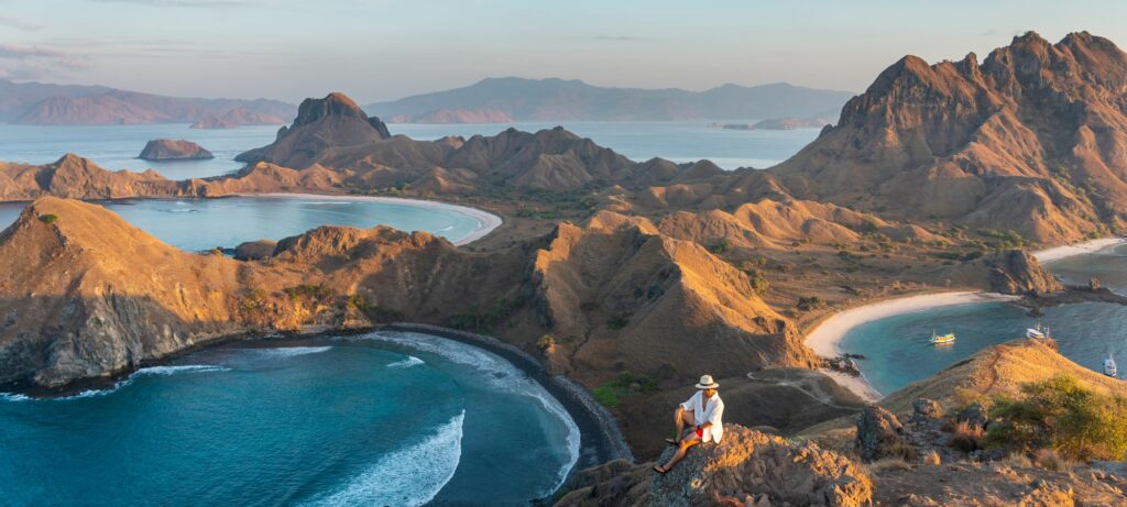 Viewpoint in Komodo Islands