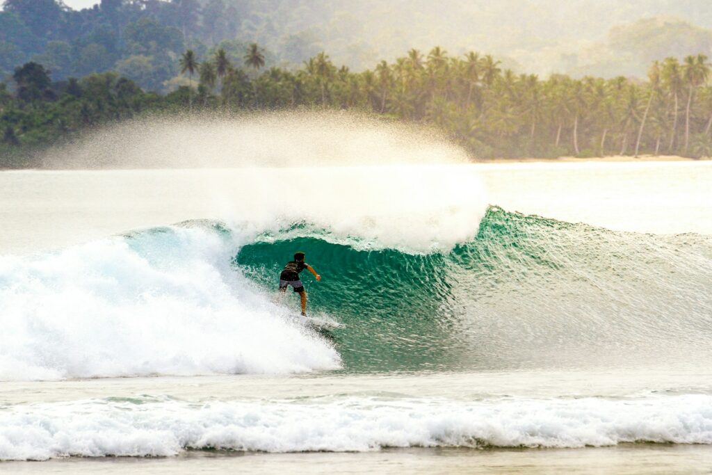 Surfing Mentawai in Sumatra