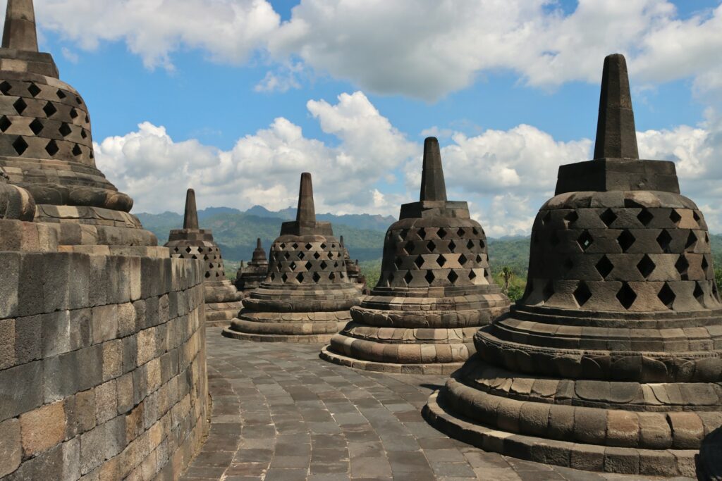 Yogyakarta, borobodur bells