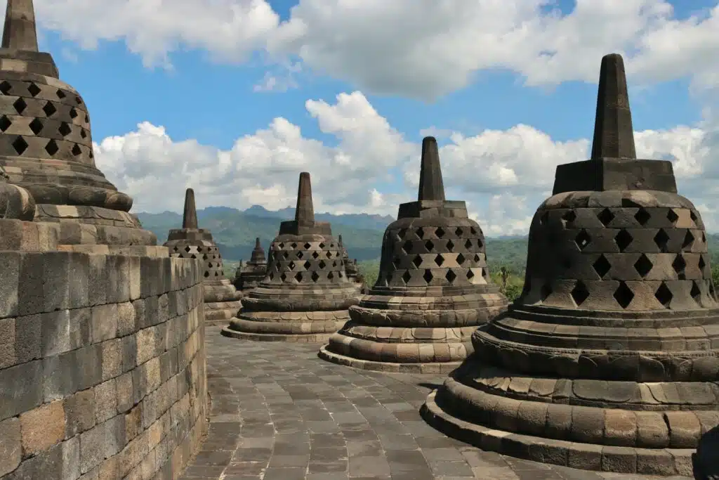 Yogyakarta, borobodur bells