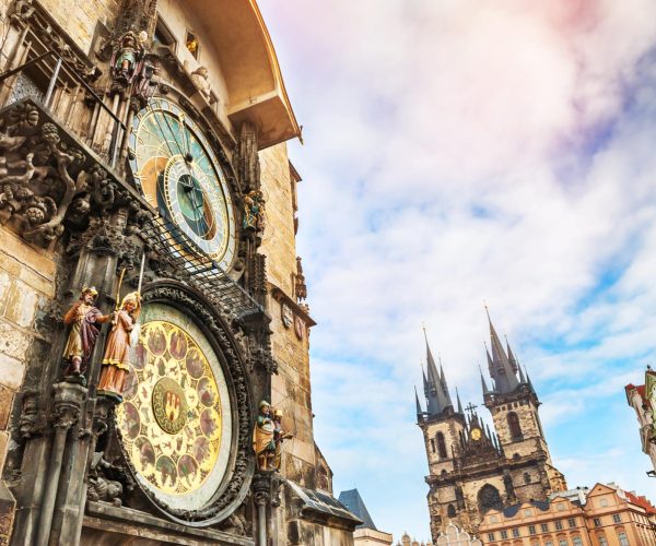 Old Town Square & Astronomical Clock in Prague