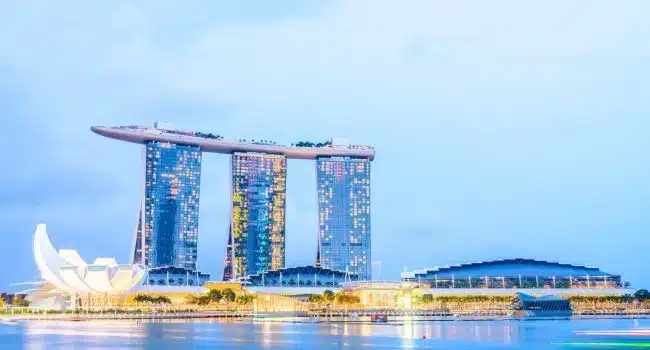 Weekend in Singapore in Marina Bay Sands